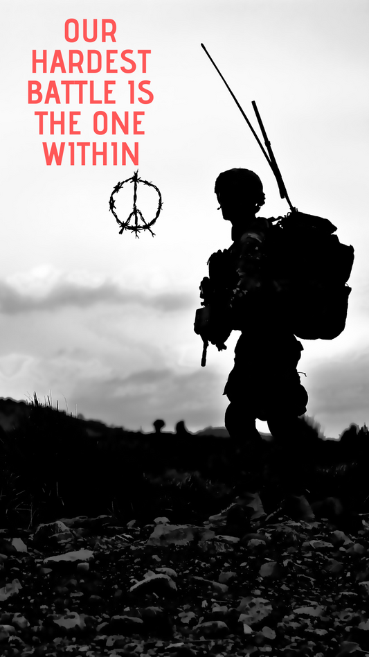 The hardest BATTLE you will ever have is the one you have with YOURSELF!