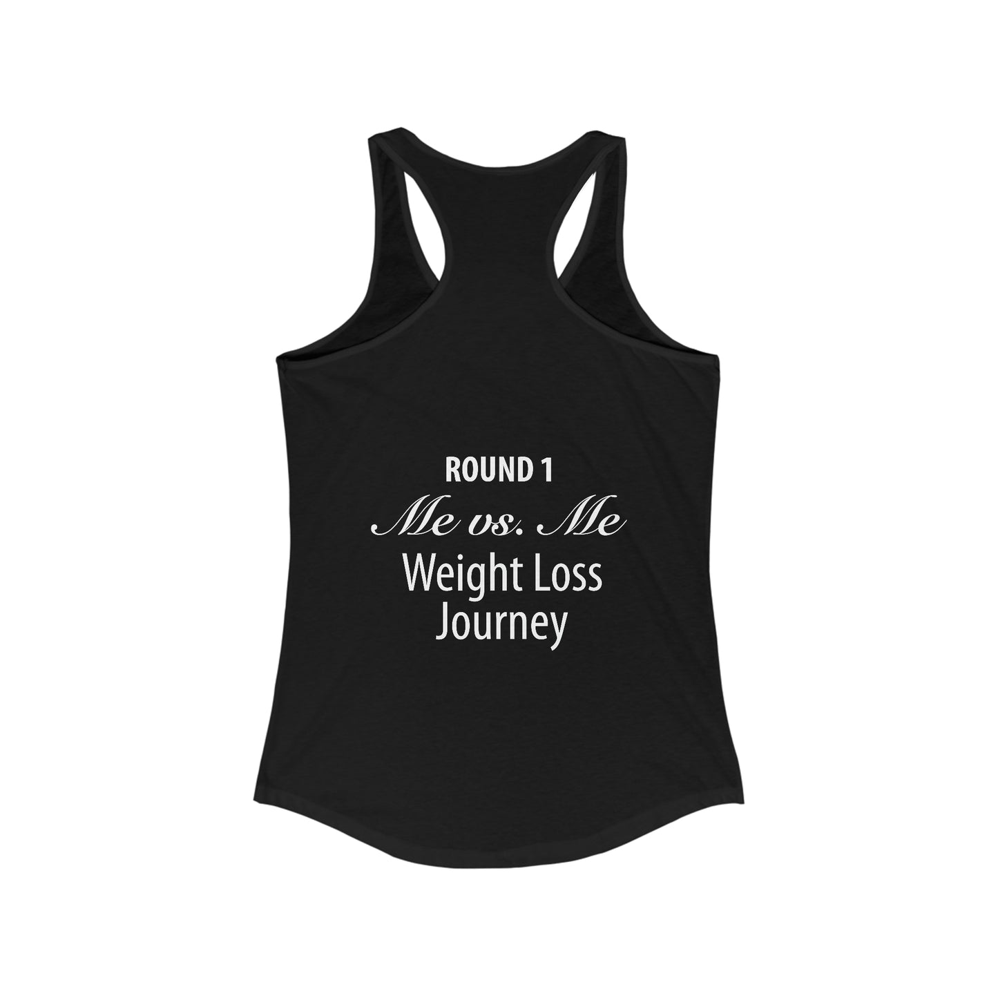 Me vs Me Women's Ideal Racerback Tank