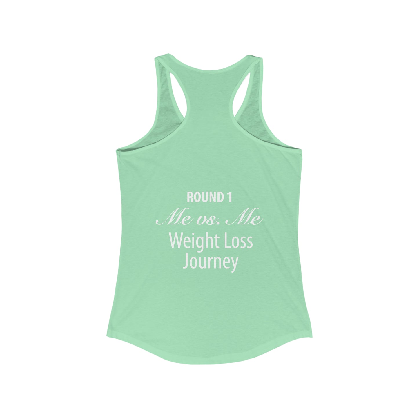 Me vs Me Women's Ideal Racerback Tank