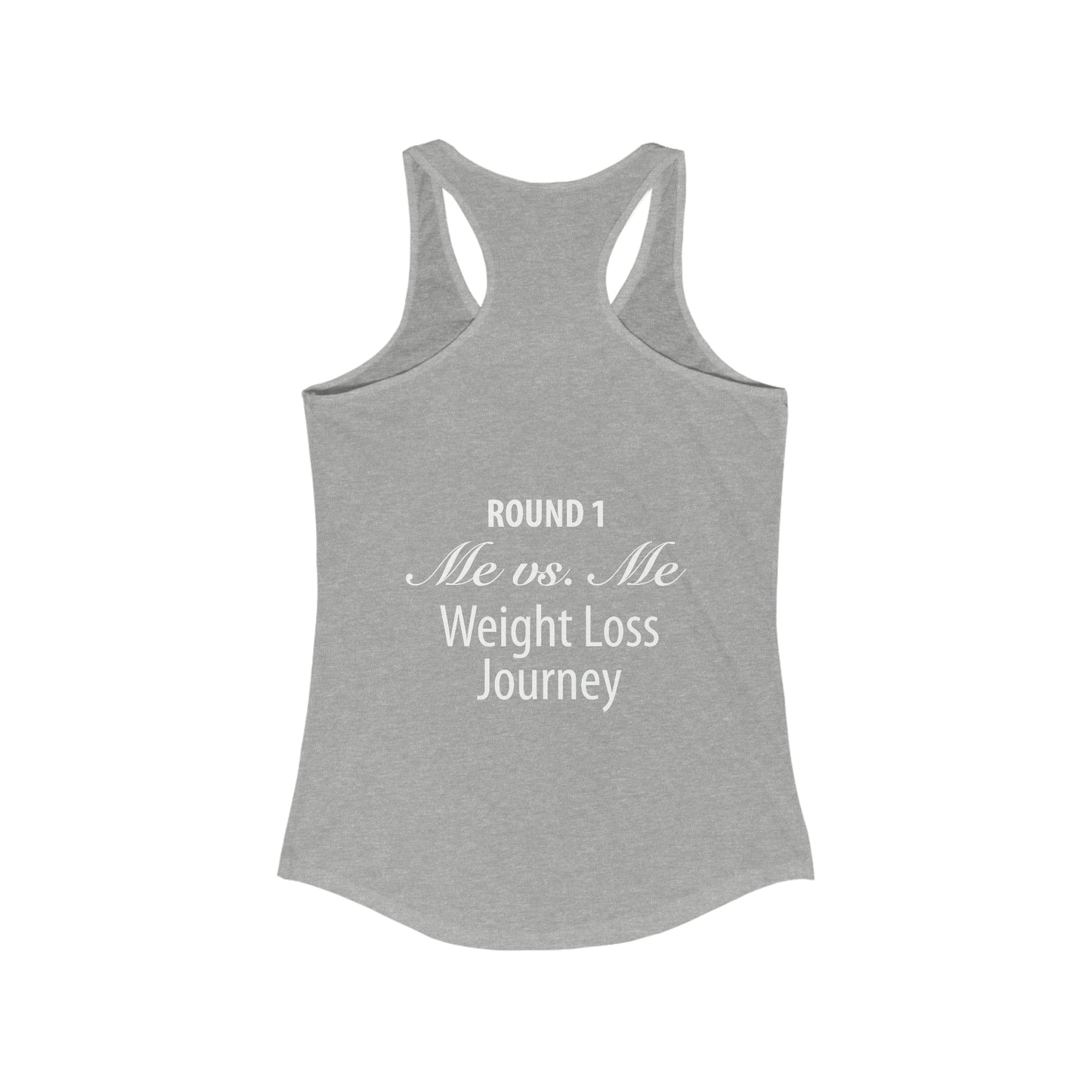 Me vs Me Women's Ideal Racerback Tank