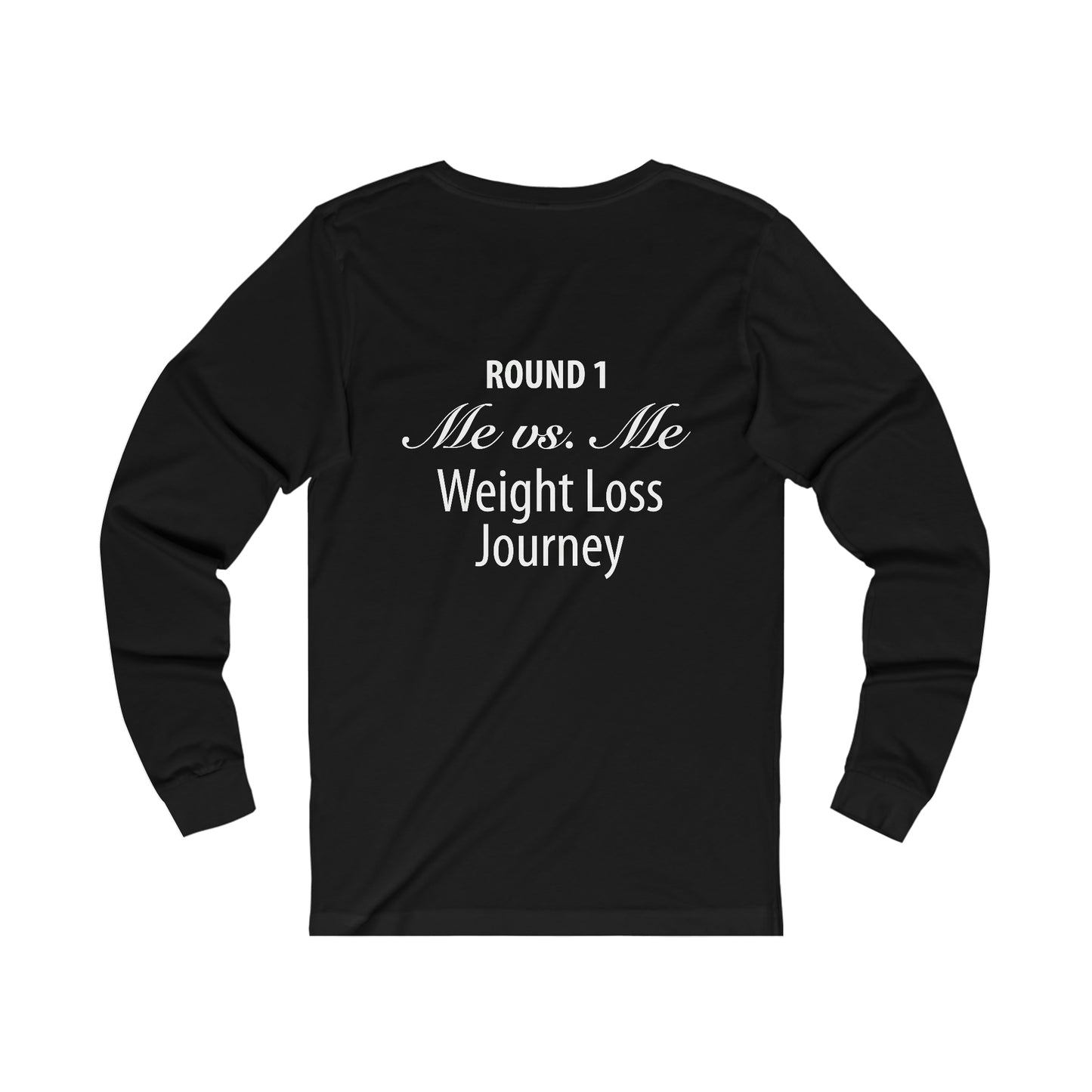 Me vs Me Afro Jersey Long Sleeve Tee