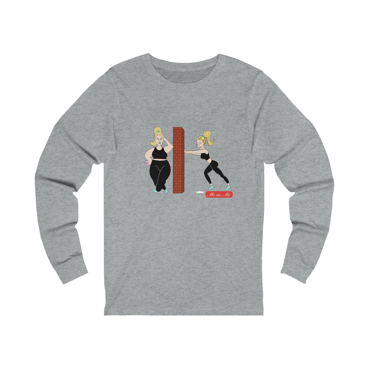 Me vs Me Blonde Jersey Long Sleeve Tee