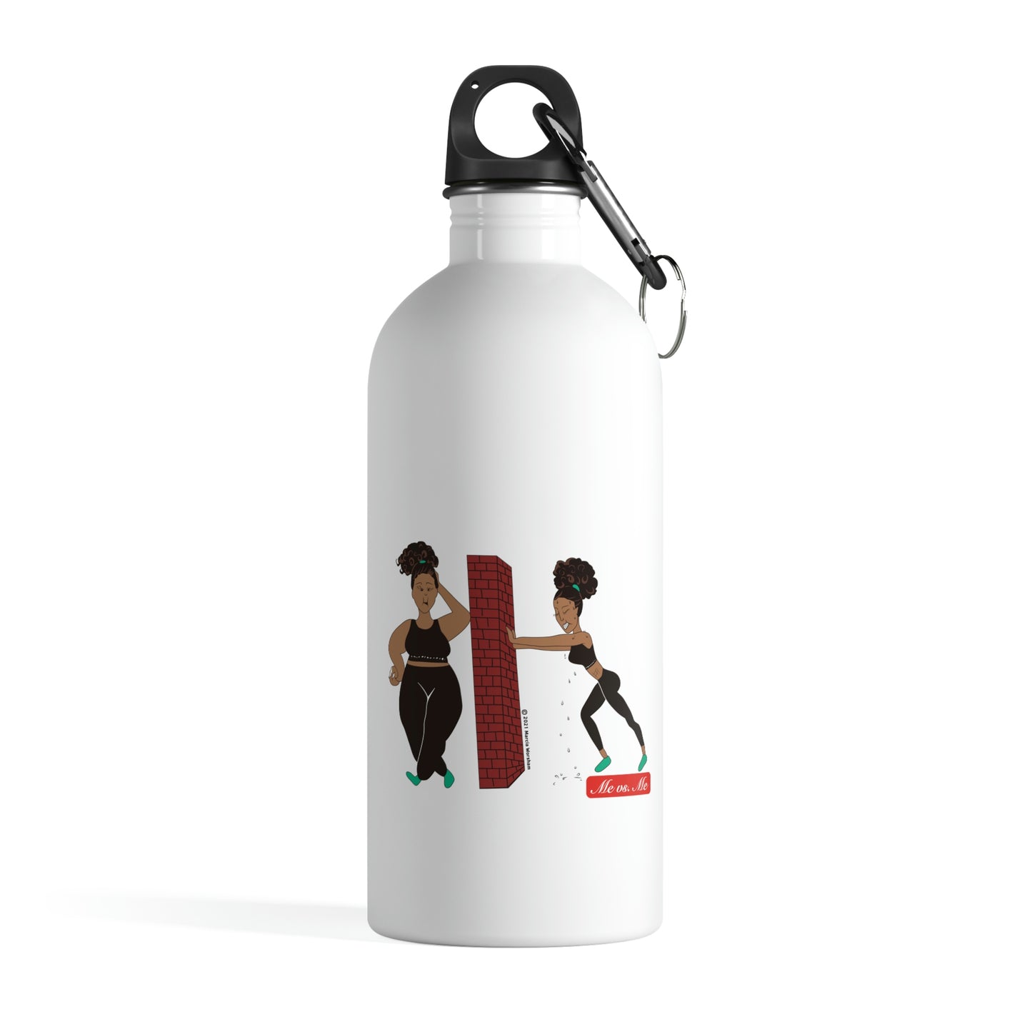 Me vs Me Afro Stainless Steel Water Bottle