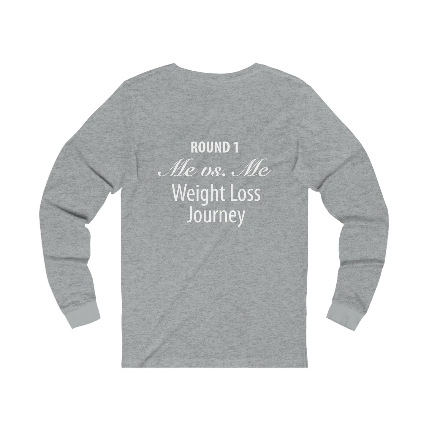 Me vs Me Afro Jersey Long Sleeve Tee