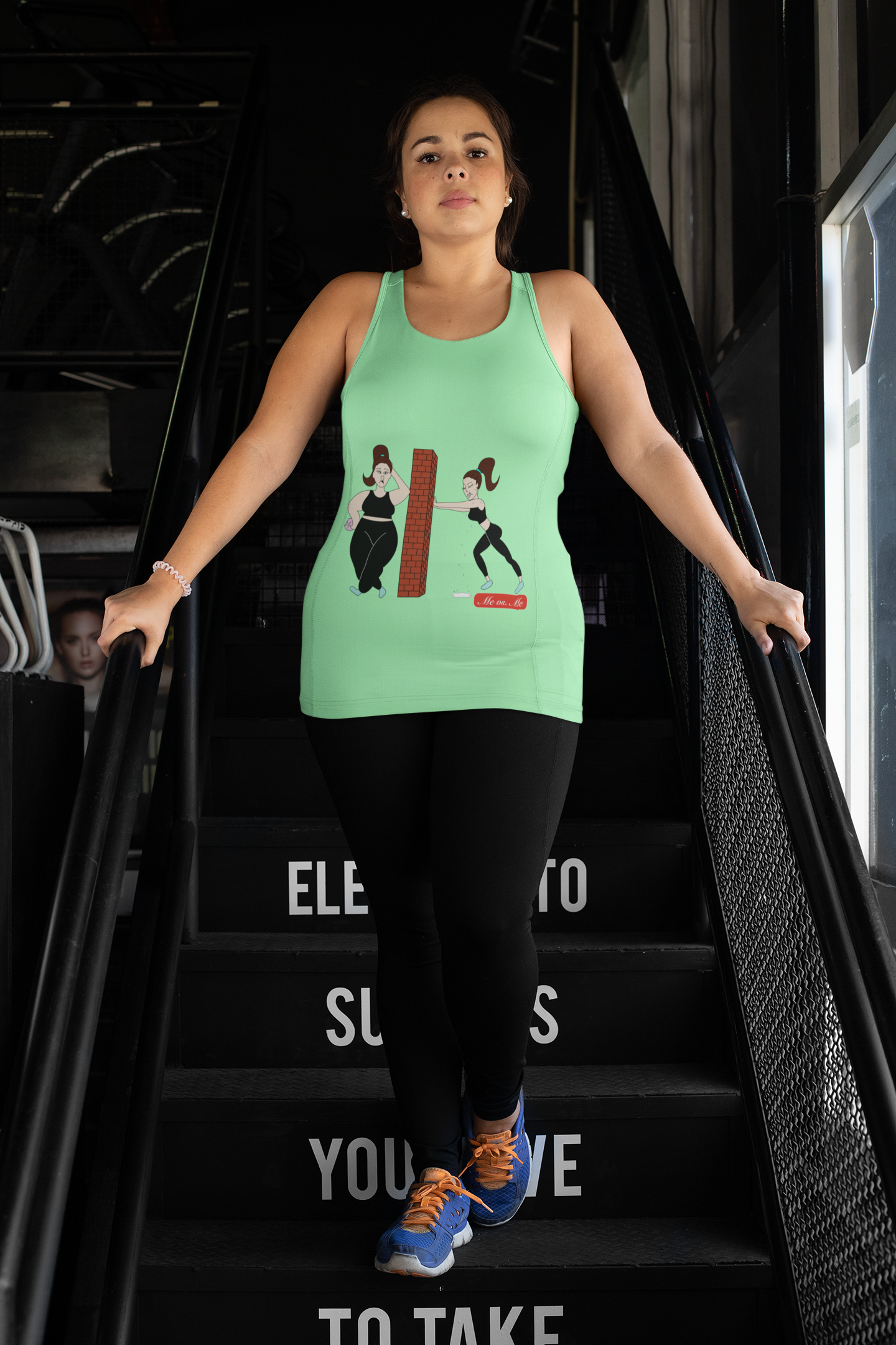 Me vs Me Brunette Women's Tank